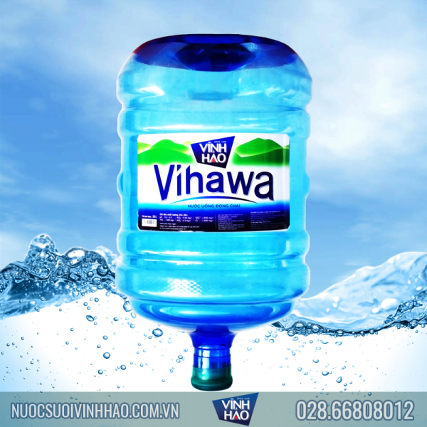 Nước tinh khiết Vihawa 20 lít bình úp