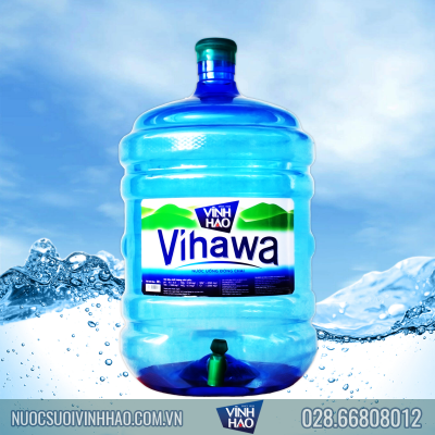 Nước suối Vihawa bình 20 lít có vòi